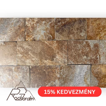 Falburkoló kő (kvarcit)