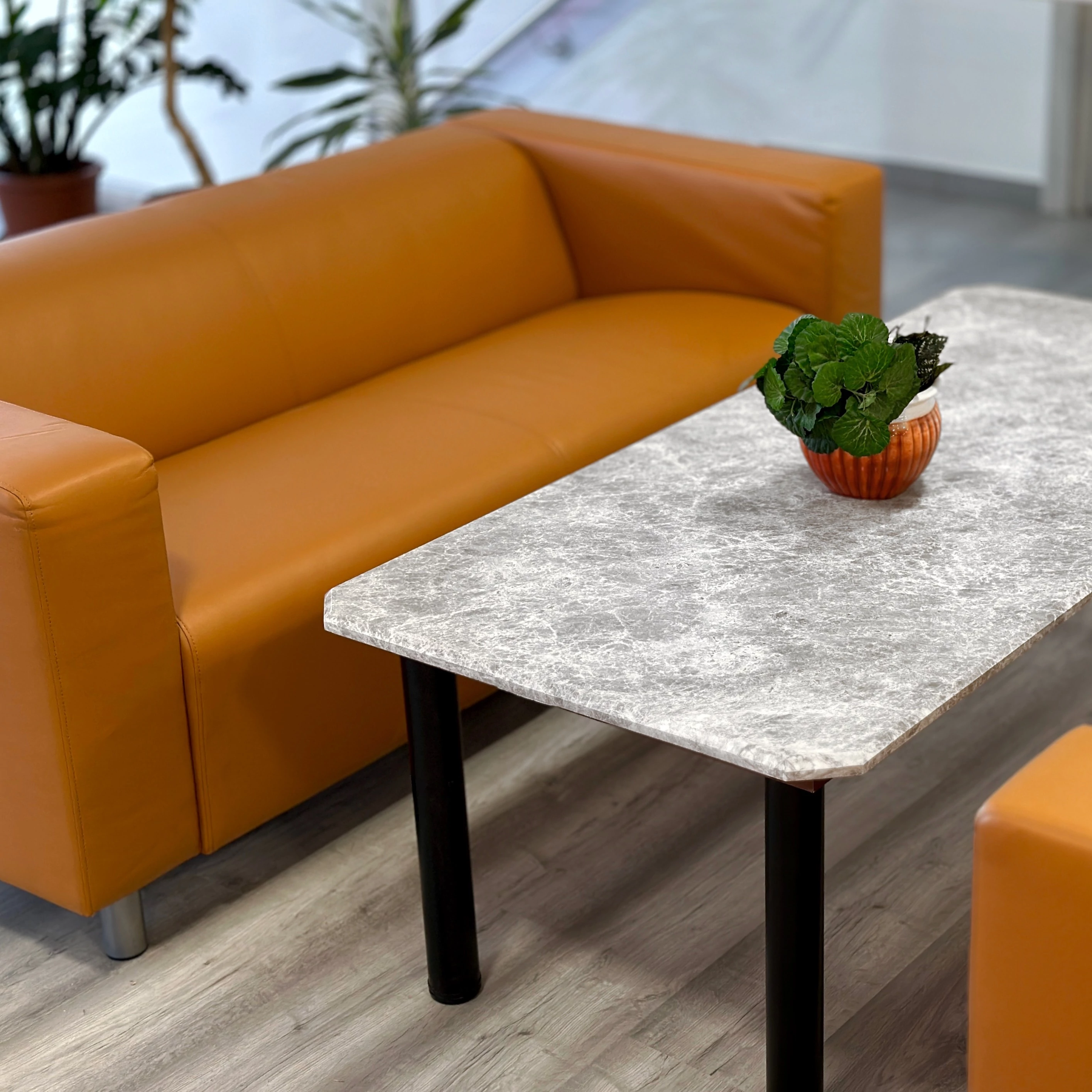 Márvány asztal 150x70 (Emperador Grey)