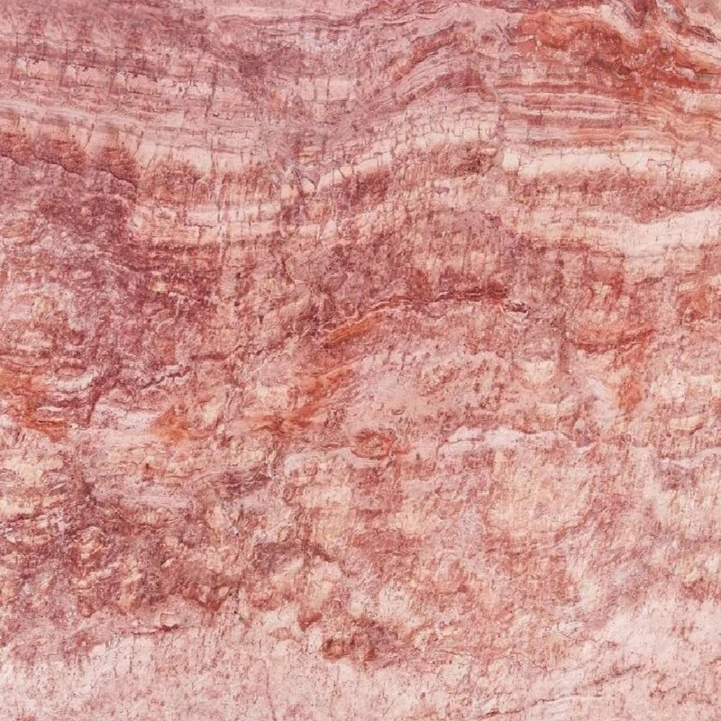 Red Travertin Honed 